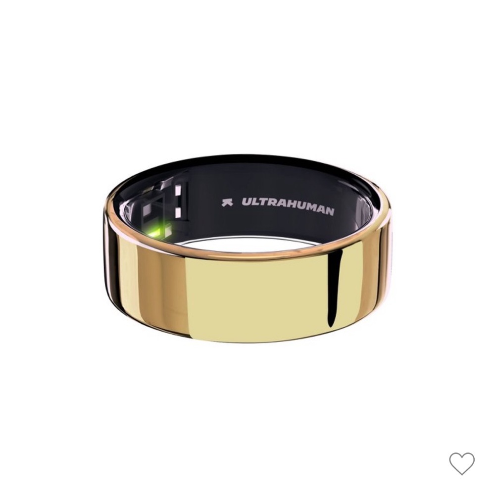 Ultrahuman Ring Air Gold Size 8 NEW In Box Smart Ring